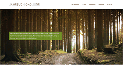 Desktop Screenshot of jahrbuch-oekologie.de